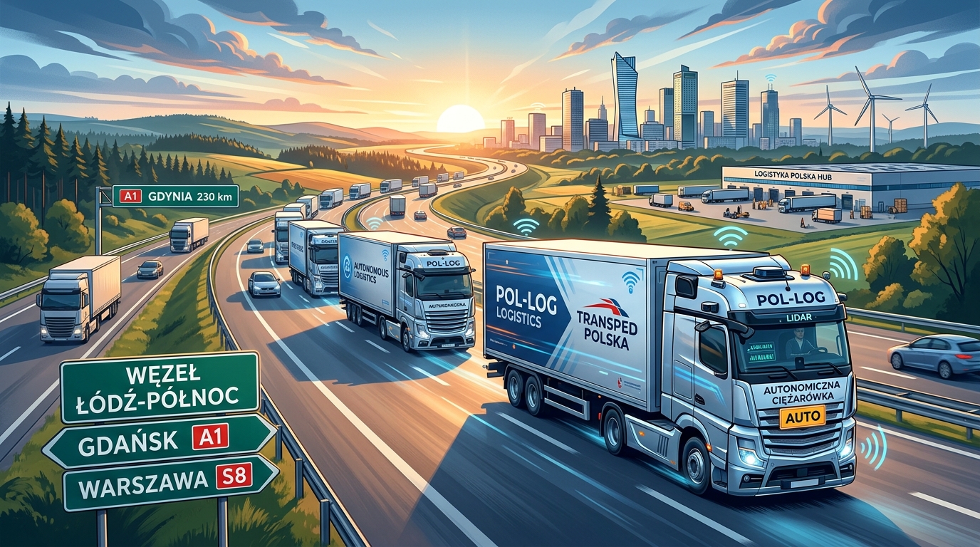 Przyszłość logistyki: autonomiczne ciężarówki na polskich drogach