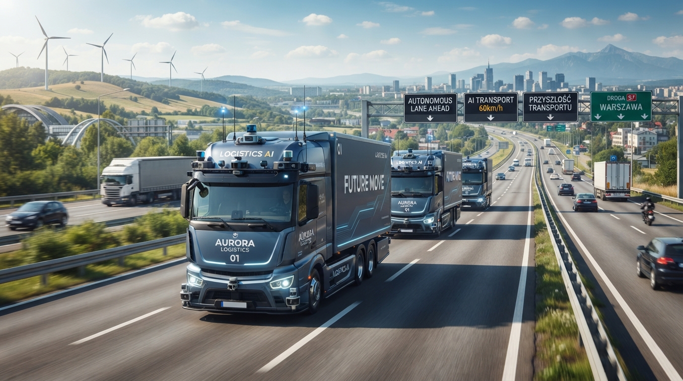 Przyszłość transportu: autonomiczne ciężarówki z AI