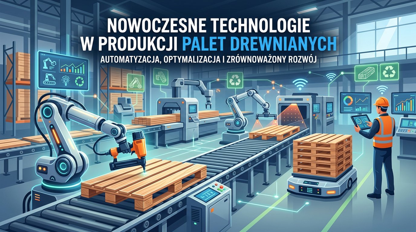 Nowoczesne technologie w produkcji palet drewnianych